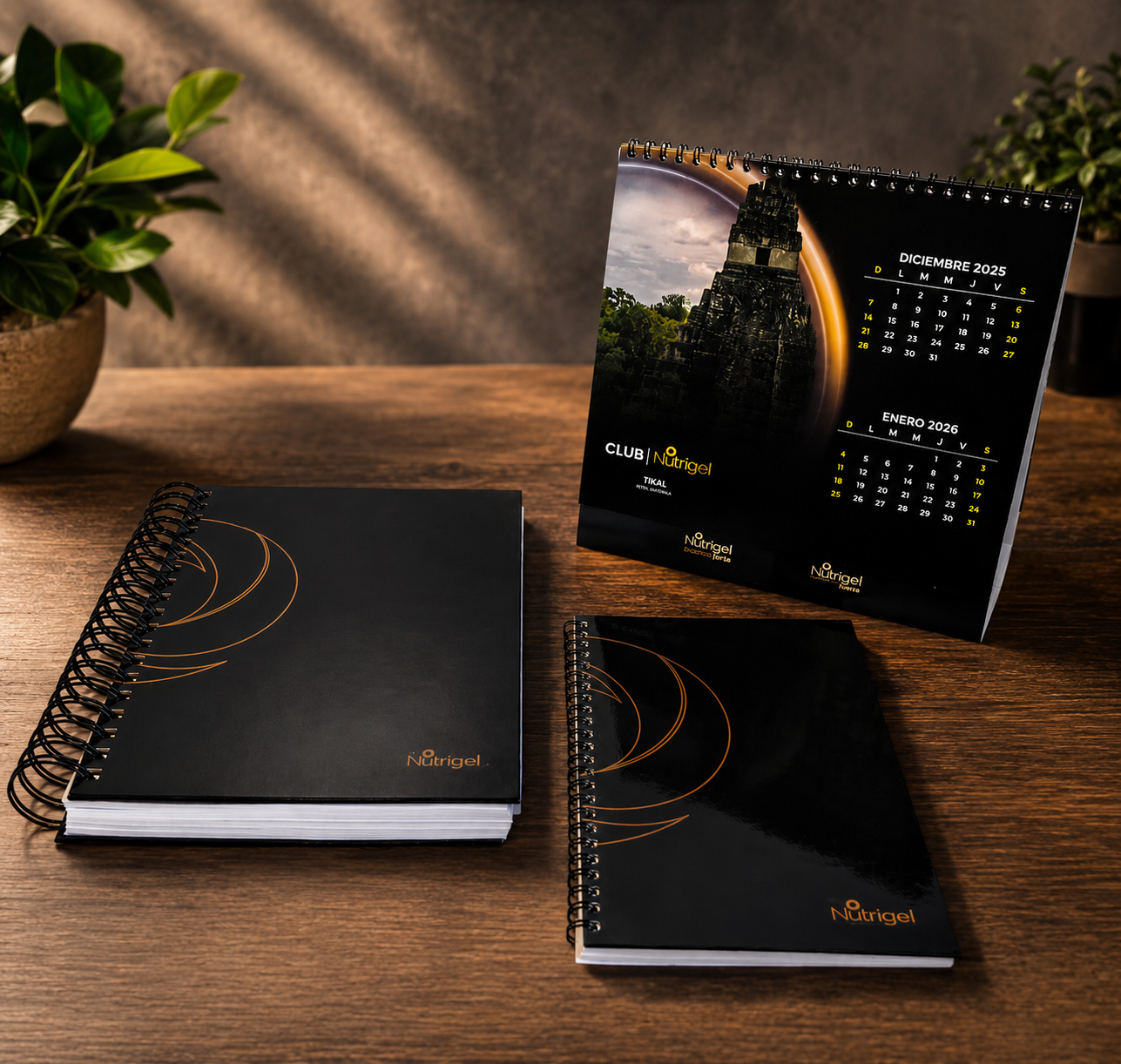 Calendario y Libretas